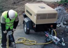 Przenośne sprężarki i kompresory powietrza - wyskoprężne, elektryczne i spalinowe Doosan 12/56