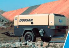 Przenośne sprężarki i kompresory powietrza - wyskoprężne, elektryczne i spalinowe Doosan 7/72
