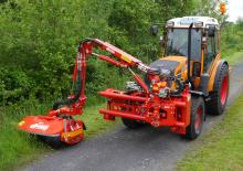 Sprzęt do prac letnich/Kosiarki skarpowe Dücker DBM 400 TMK 13