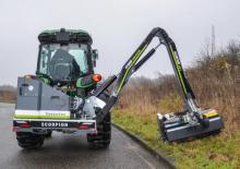Sprzęt do prac letnich/Kosiarki skarpowe Greentec Scorpion 430-4 Plus