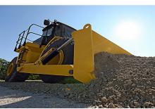 Spycharka kołowa Caterpillar 814K