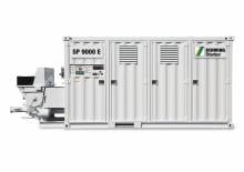 Stacjonarna pompa do betonu SCHWING-Stetter SP 9000 E Container