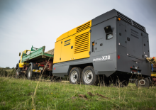 Stacjonarne sprężarki i kompresory powietrza - wyskoprężne, elektryczne i spalinowe Atlas Copco DrillAir X28