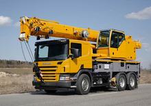 Żurawie teleskopowe mocowane na ciężarówce Liebherr LTF 1035-3.1