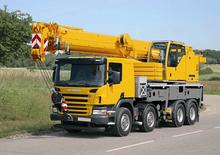 Żurawie teleskopowe mocowane na ciężarówce Liebherr LTF 1045-4.1