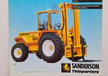 Terenowe wózki widłowe Sanderson Plantman 30