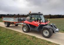Traktory miejskie z zaczepem przednim Aebi TT 281+