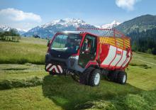 Traktory miejskie z zaczepem przednim Lindner Unitrac 122 LDrive
