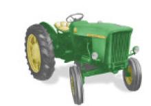 Traktory z napędem 2WD John Deere 303