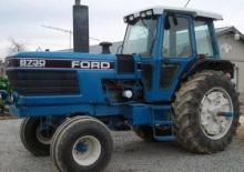 Traktory z napędem 2WD Ford-NH 8730