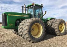 Traktory z napędem 2WD John Deere 9520
