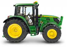 Traktory z napędem 4WD John Deere 6125M