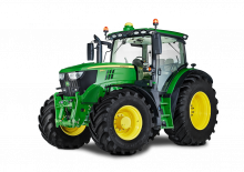 Traktory z napędem 4WD John Deere 6135R