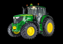 Traktory z napędem 4WD John Deere 6195M