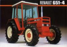 Traktory z napędem 4WD Renault 651-4