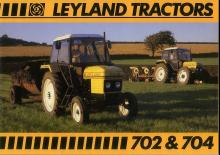 Traktory z napędem 4WD Leyland 704
