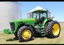 Traktory z napędem 4WD John Deere 8120