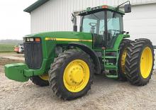 Traktory z napędem 4WD John Deere 8300