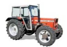 Traktory z napędem 4WD Massey Ferguson MF 353