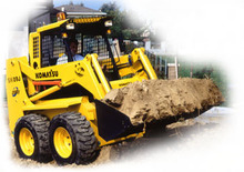 Ładowarki o sterowaniu burtowym Komatsu SK07