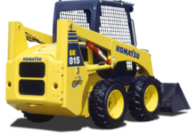Ładowarki o sterowaniu burtowym Komatsu SK815-5 Super Flow