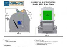 Urządzenia do recyklingu gruzu budowlanego KPI-JCI CS4233CC