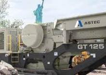 Urządzenia do recyklingu gruzu budowlanego Astec GT125