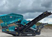 Przesiewacze mobilne Powerscreen Titan 1300
