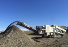 Urządzenia do recyklingu gruzu budowlanego Pilot Crushtec VS350E