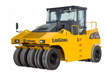 Walce na gumowych kołach Liugong 6530E 