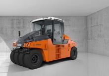 Walce na gumowych kołach Hamm HP 180