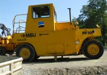 Walce na gumowych kołach MBU RW 200