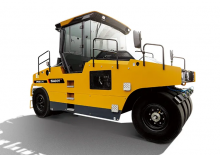 Walce na gumowych kołach Sany SPR260C-10