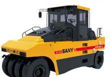 Walce na gumowych kołach Sany SPR260C-8