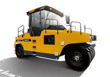 Walce na gumowych kołach Sany SPR300C-10