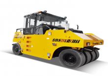 Walce na gumowych kołach Shantui SR30T-3