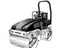 Walce wibracyjne tandemowe Bomag BW 125 AD-4