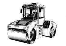 Walce wibracyjne tandemowe Bomag BW 151 AD-4 AM