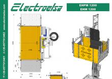 Wciągniki i wciągarki przemysłowe Electroelsa EHPM 1200