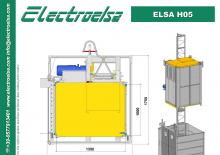 Wciągniki i wciągarki przemysłowe Electroelsa ELSA H05