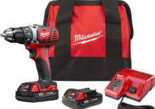Wiertarko-wkrętarki i wkrętarki akumulatorowe Milwaukee 2607-22