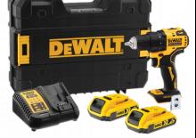 Wiertarko-wkrętarki i wkrętarki akumulatorowe DEWALT DCD708D2T-QW