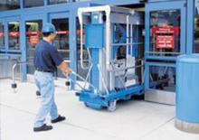 Kołowe platformy robocze z masztem pionowym Genie DPL 35 S