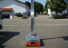 Kołowe platformy robocze z masztem pionowym Faraone PK 50 S