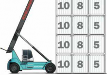 Wózek do kontenerów Konecranes 108 TC6