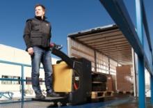 Elektryczne wózki paletowe platformowe Caterpillar NPV20N2
