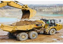 Wozidła przegubowe Caterpillar 730