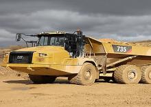 Wozidła przegubowe Caterpillar 735