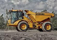 Wozidła przegubowe Hydrema 912FS