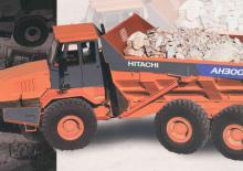 Wozidła przegubowe Hitachi AH300